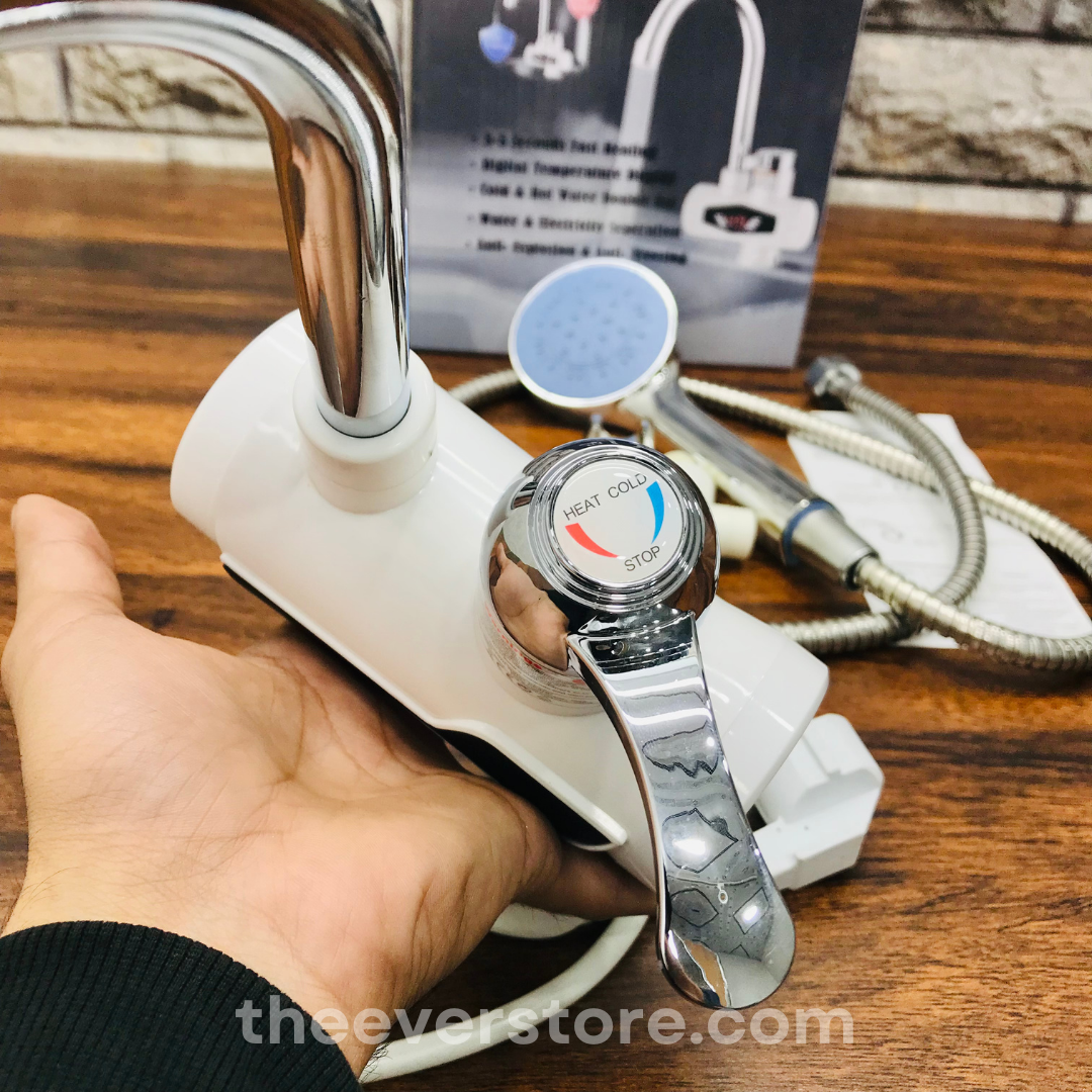 Imported Digital Display Instant Hot Water Tap | Electric Geyser | Hot Water Heater Faucet