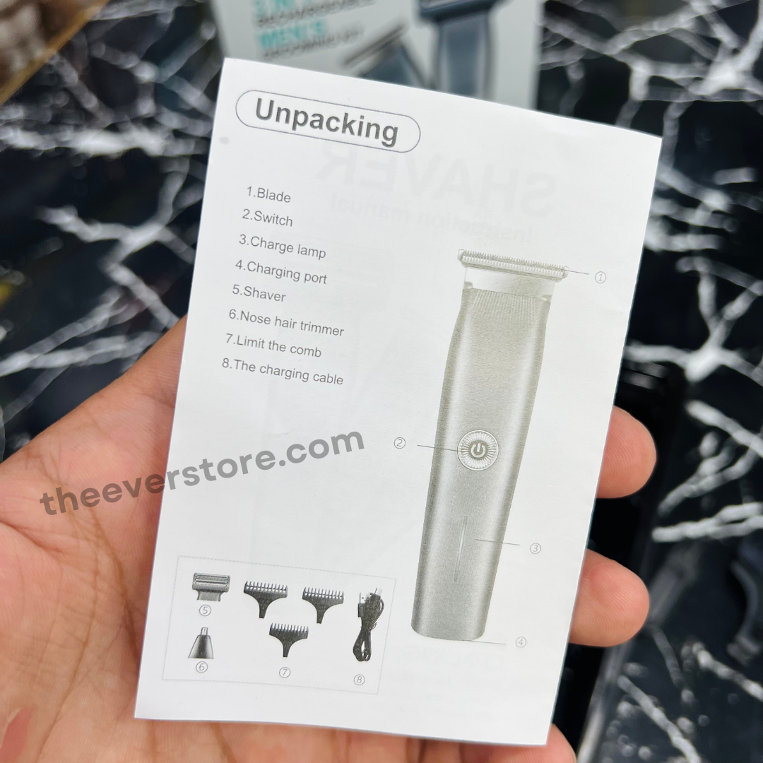 Daling 3 in 1 Rechargeable Mens Grooming Kit | Model DL-9218