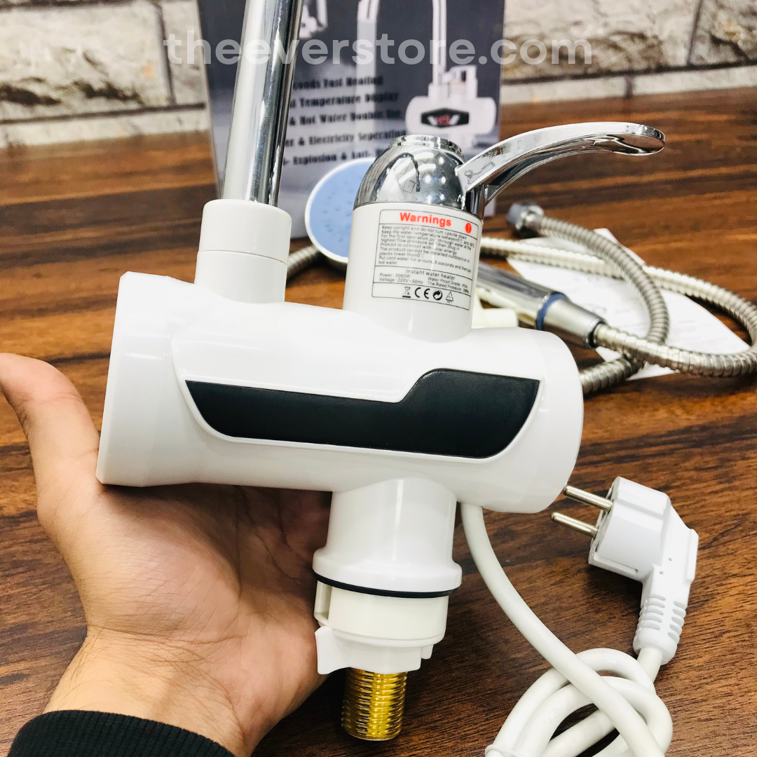 Imported Digital Display Instant Hot Water Tap | Electric Geyser | Hot Water Heater Faucet