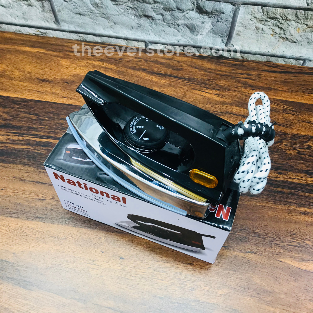 National Deluxe Automatic Dry Iron | Premium Model
