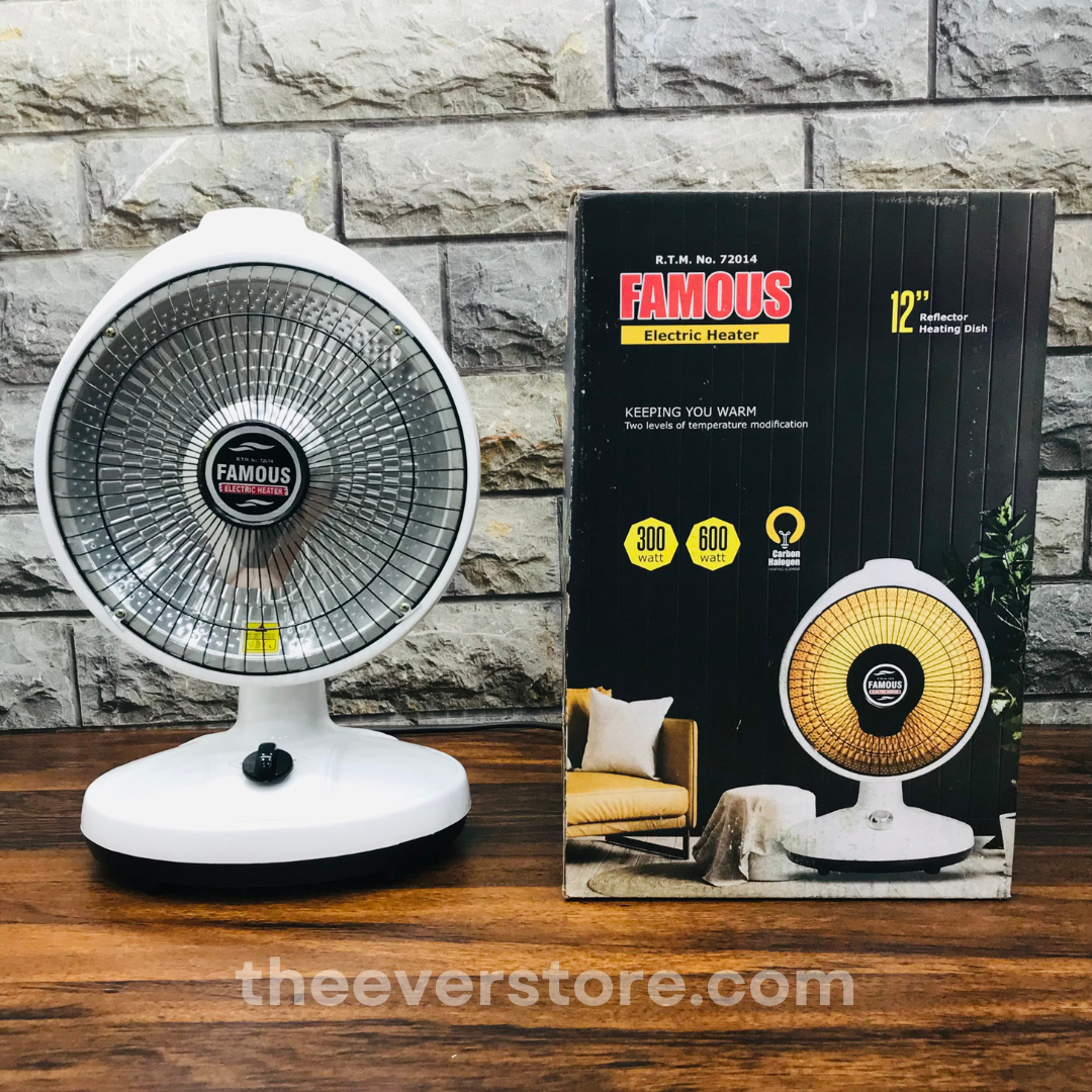 Famous Sun Halogen Dish Heater 300/600 Watt