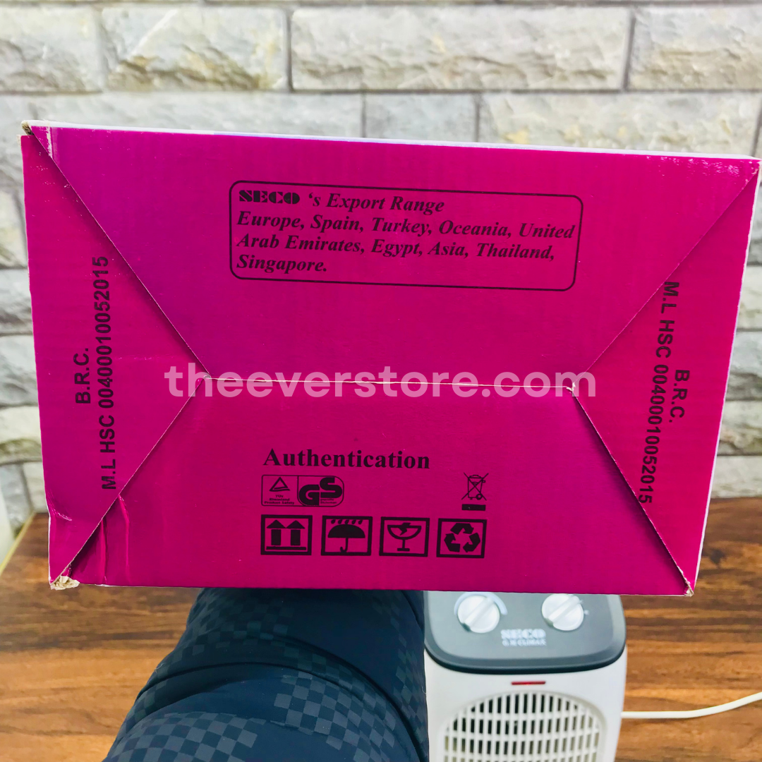 SECO Fan Heater | Room Heater | Premium Model