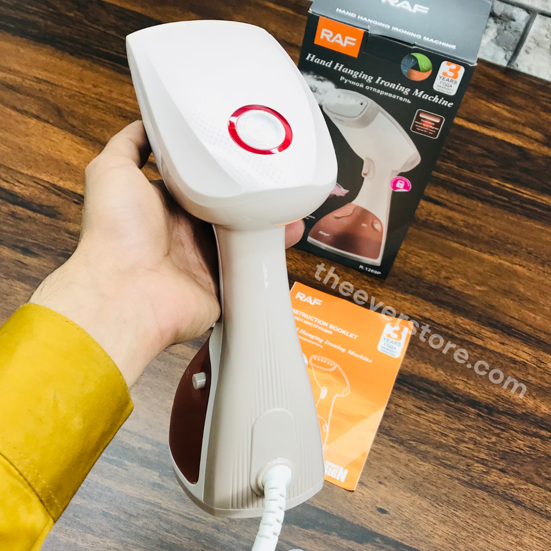 Imported RAF Garment Steamer | 2-in-1 Iron & Lint Remover