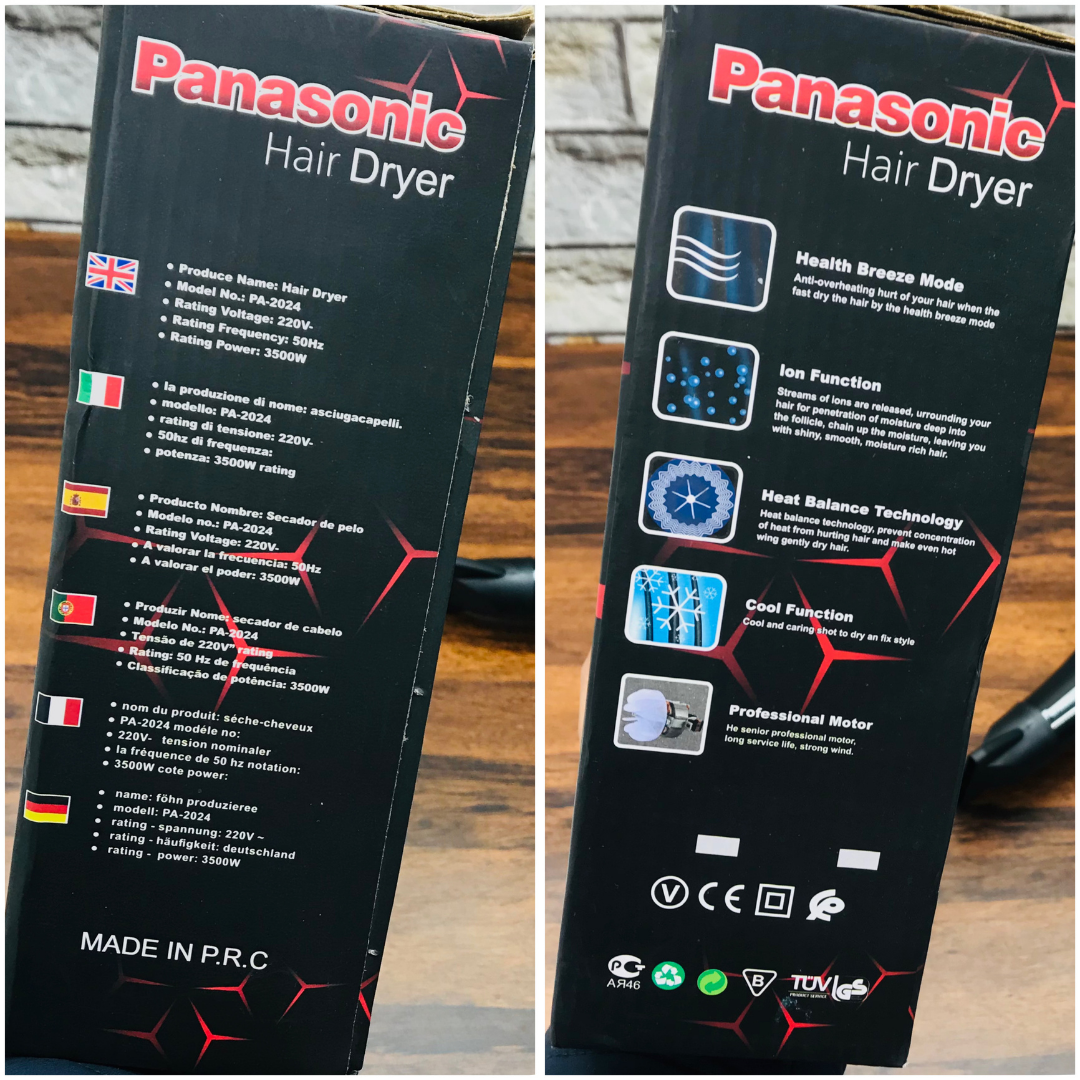 Panasonic Professional Hair Dryer | Model PA-4400