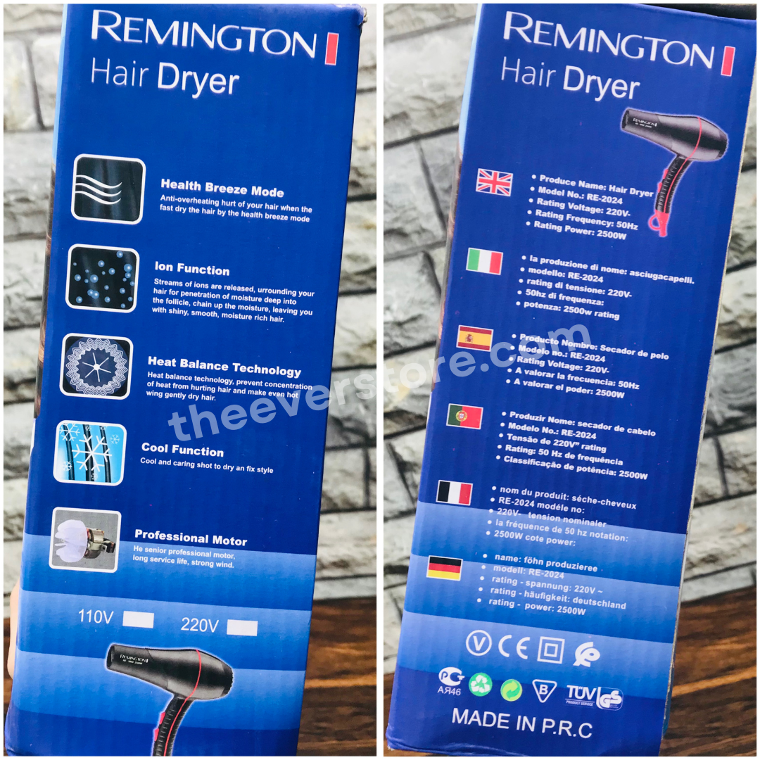 Remington Professional Hair Dryer | Model RE-9900