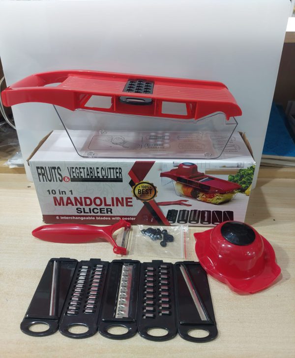 10-in-1 Mandoline Slicer | Multifunctional Vegetable Cutter