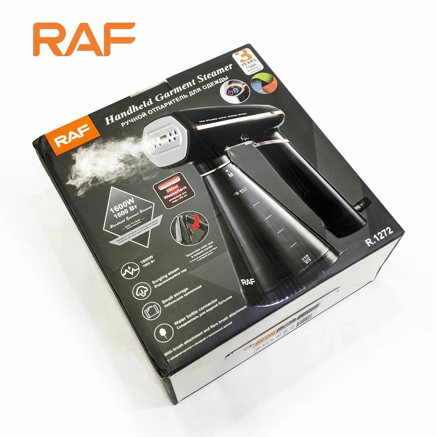 RAF Handheld Garment Steamer