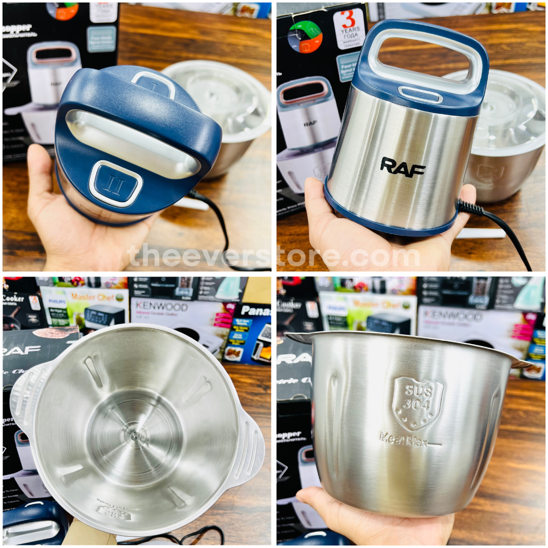3 Liters Multifunctional RAF Food Chopper | 3L RAF Meat Grinder