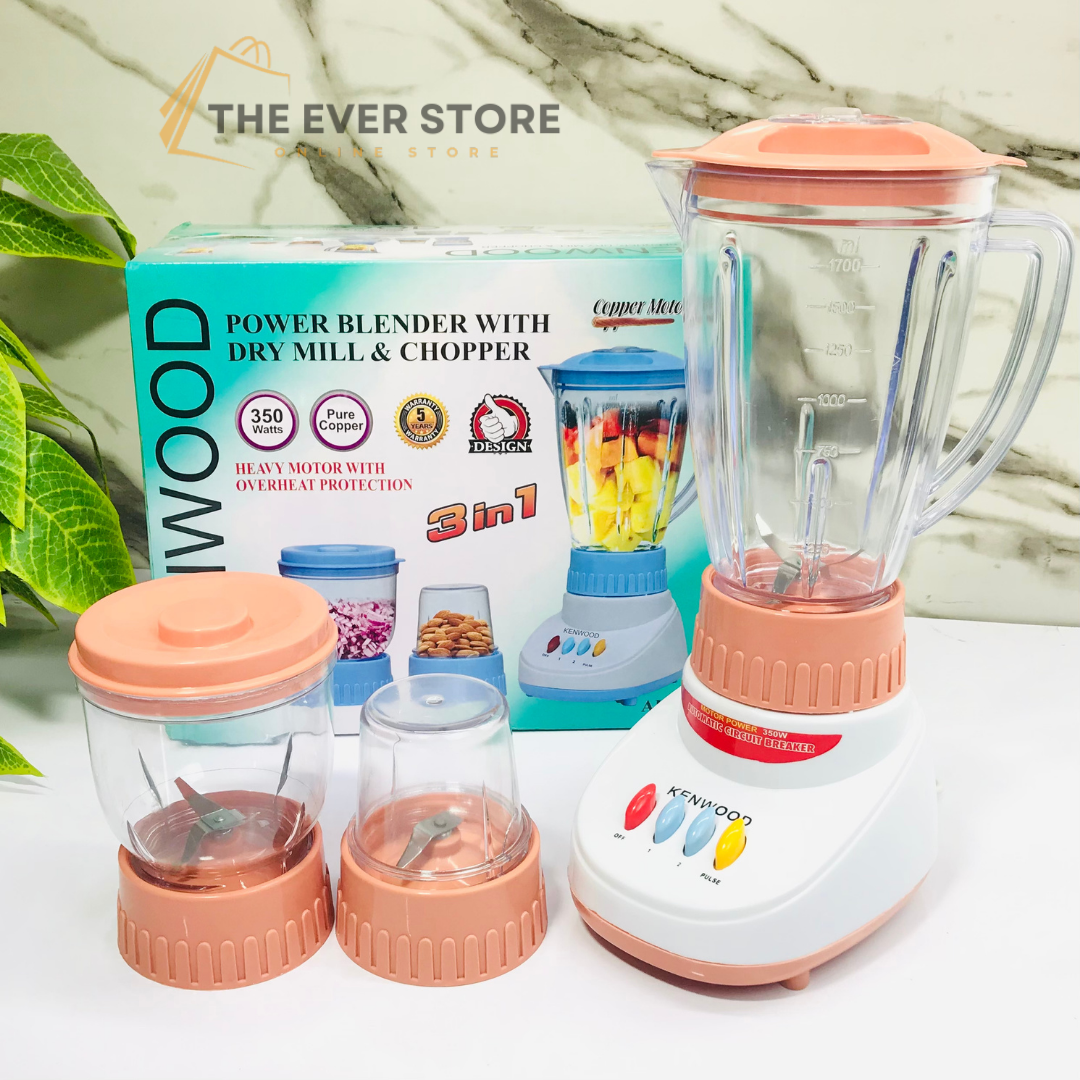 Kenwood 3 In 1 Juicer Blender | Kenwood Juicer Blender, Dry Mill & Chopper