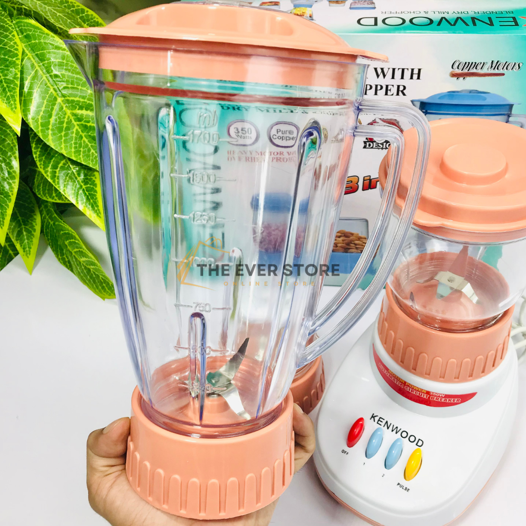 Kenwood 3 In 1 Juicer Blender | Kenwood Juicer Blender, Dry Mill & Chopper