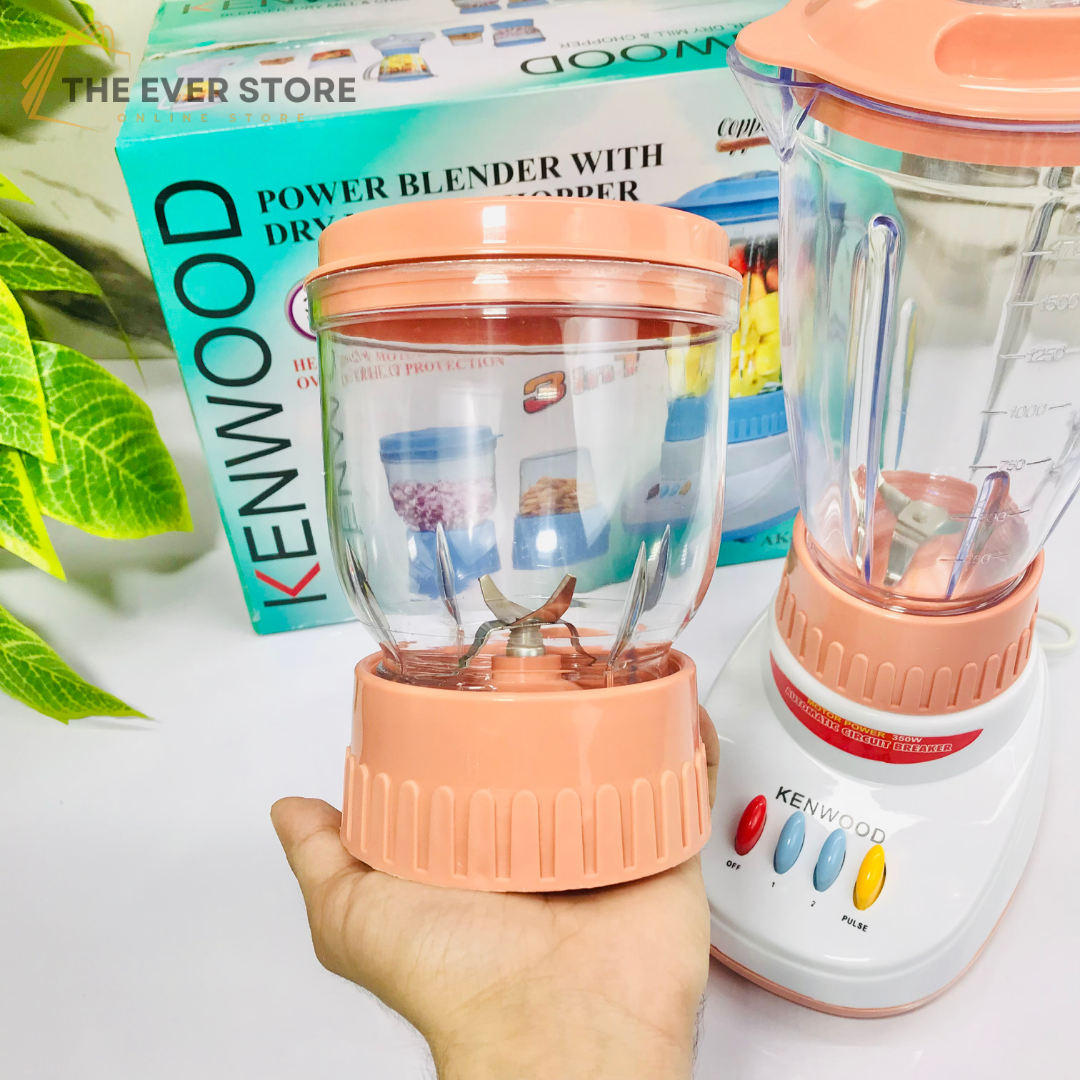 Kenwood 3 In 1 Juicer Blender | Kenwood Juicer Blender, Dry Mill & Chopper