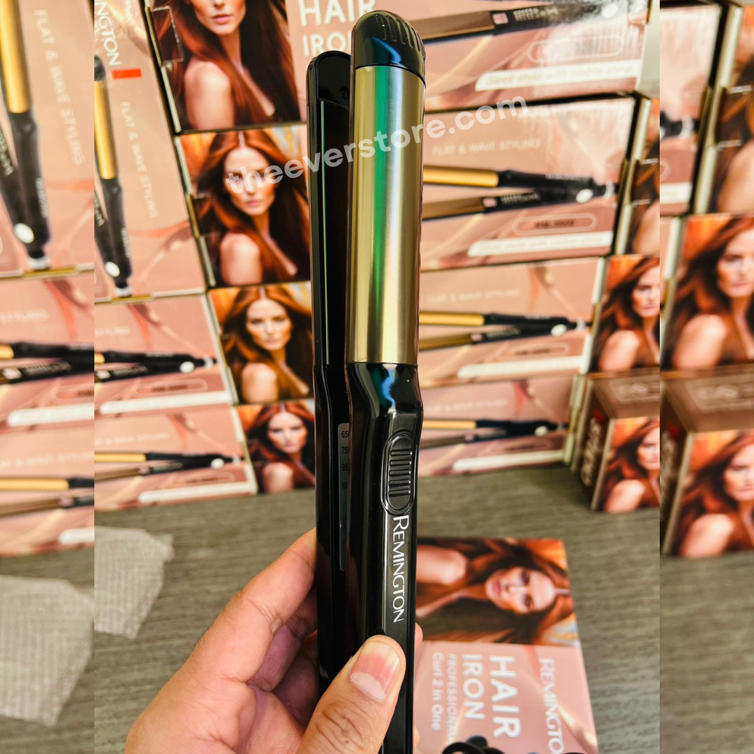 Remington 2-in-1 Hair Straightener and Curler | Sleek & Curl Styler