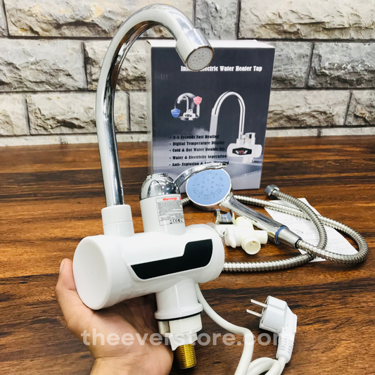 Imported Digital Display Instant Hot Water Tap | Electric Geyser | Hot Water Heater Faucet
