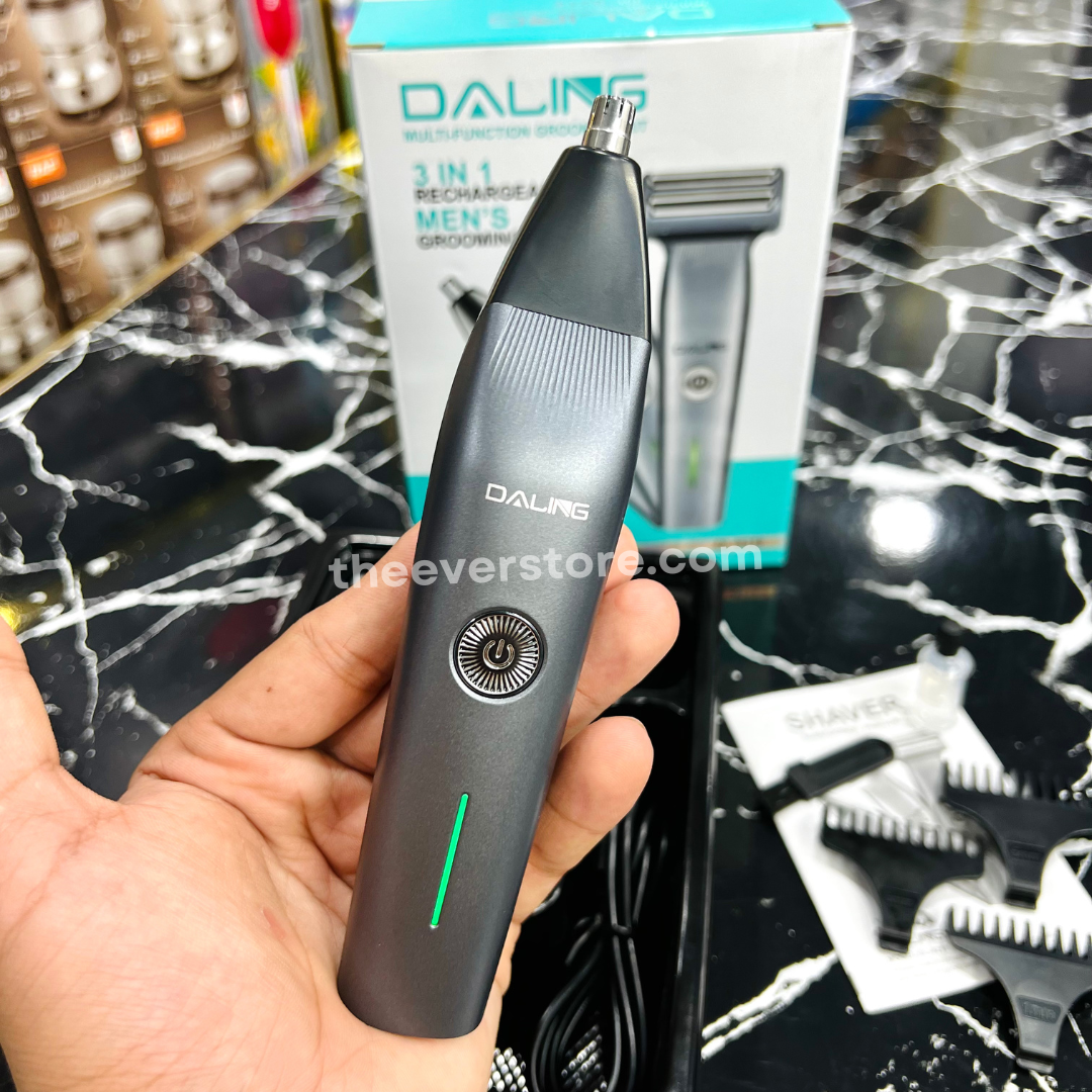 Daling 3 in 1 Rechargeable Mens Grooming Kit | Model DL-9218