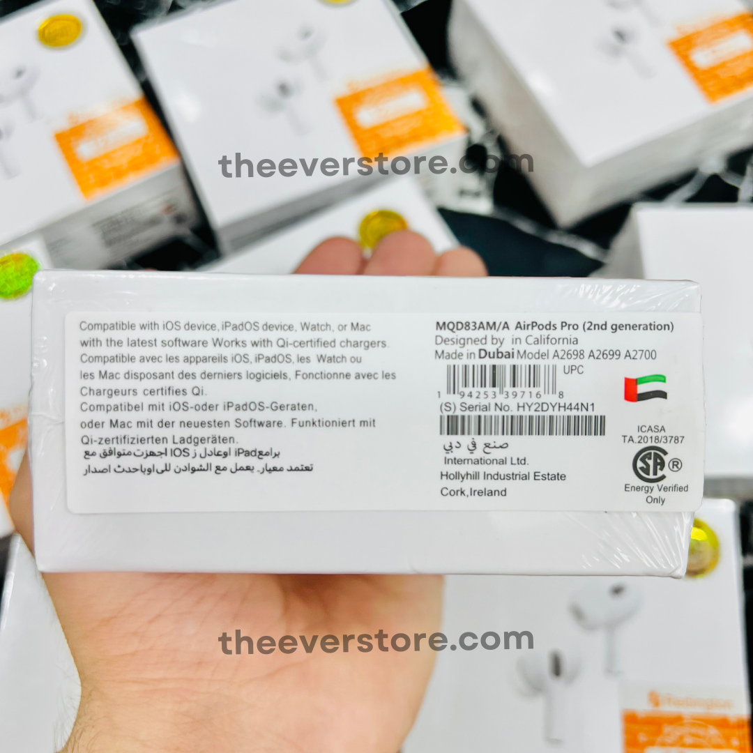 AirPods Pro 2 With Active Noise Cancellation (ANC) | UAE Lot