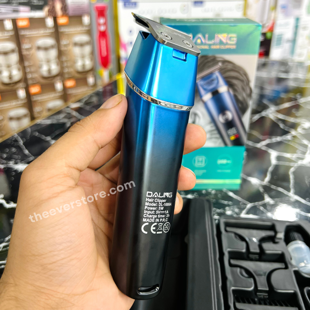 Daling Professional Hair Clipper With Digital LCD Display | Saloon Quality | Model DL-1699A