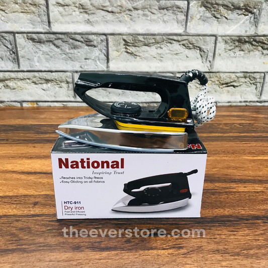 National Deluxe Automatic Dry Iron | Premium Model