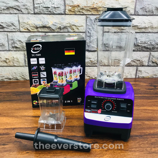 2-in-1 VIGOO Heavy Duty Blender & Grinder | Made of German