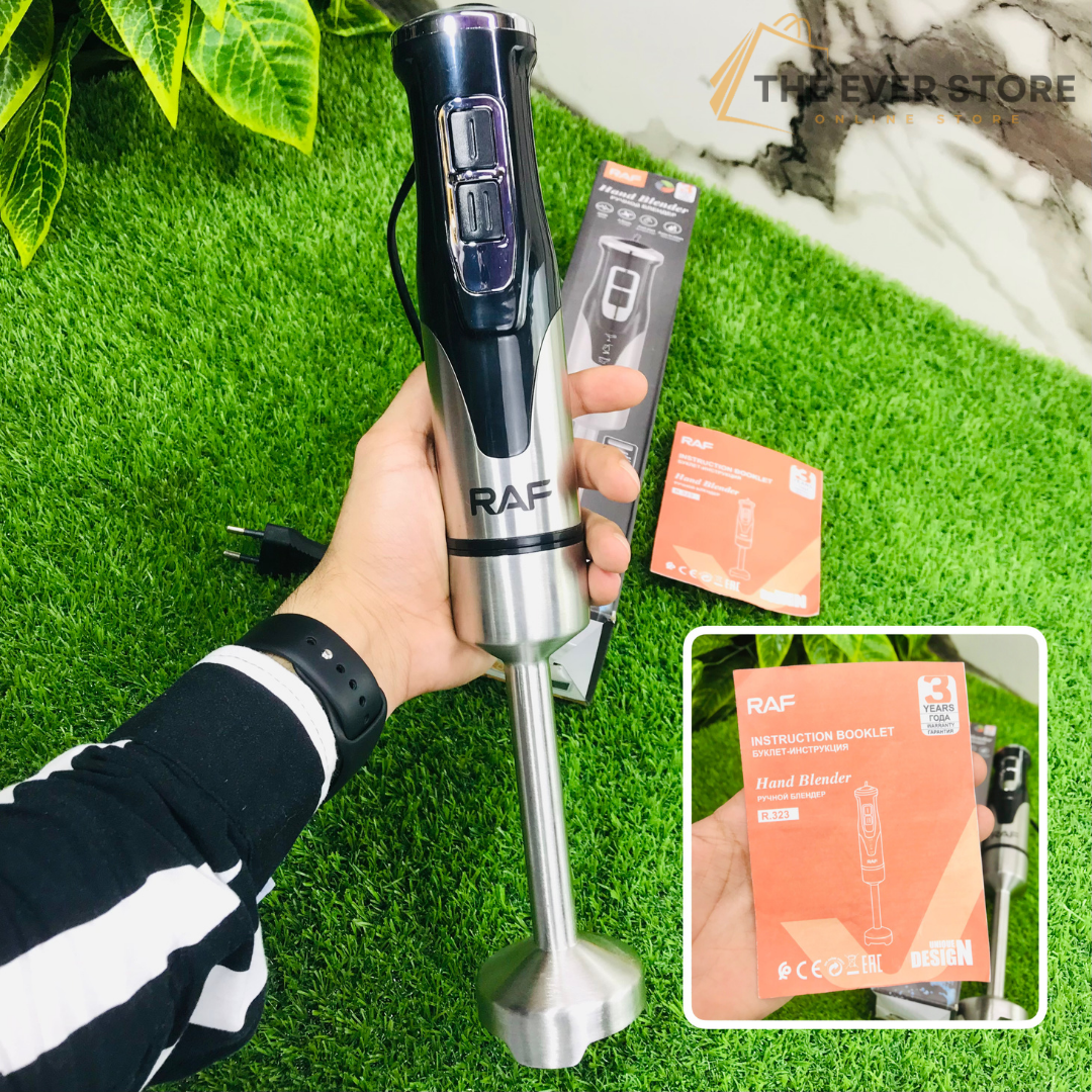 RAF Hand Blender | Electric Stick Blender | Steel Body