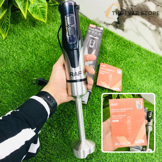 RAF Hand Blender | Electric Stick Blender | Steel Body