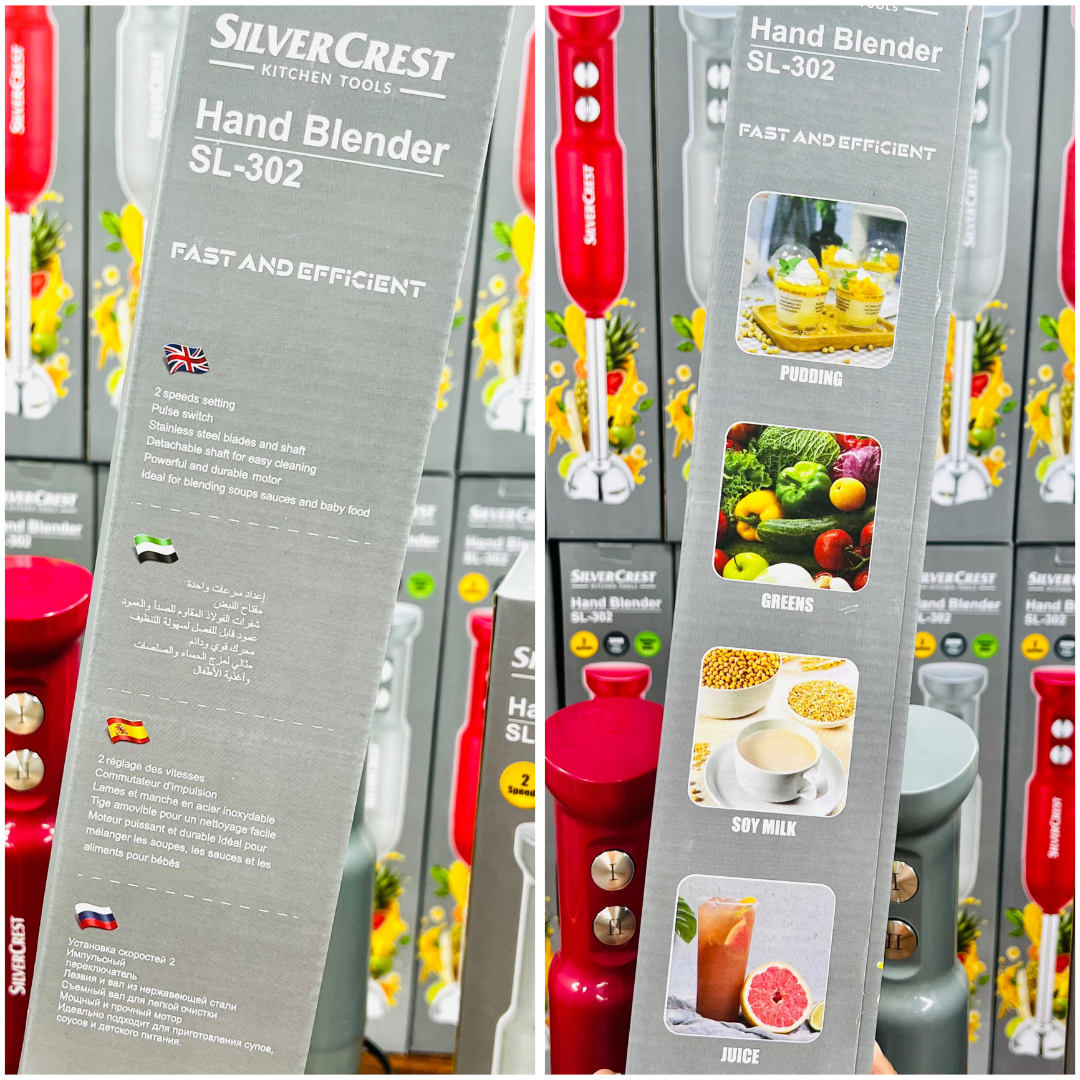 Silver Crest Hand Blender | Electric Stick Blender | German Lot