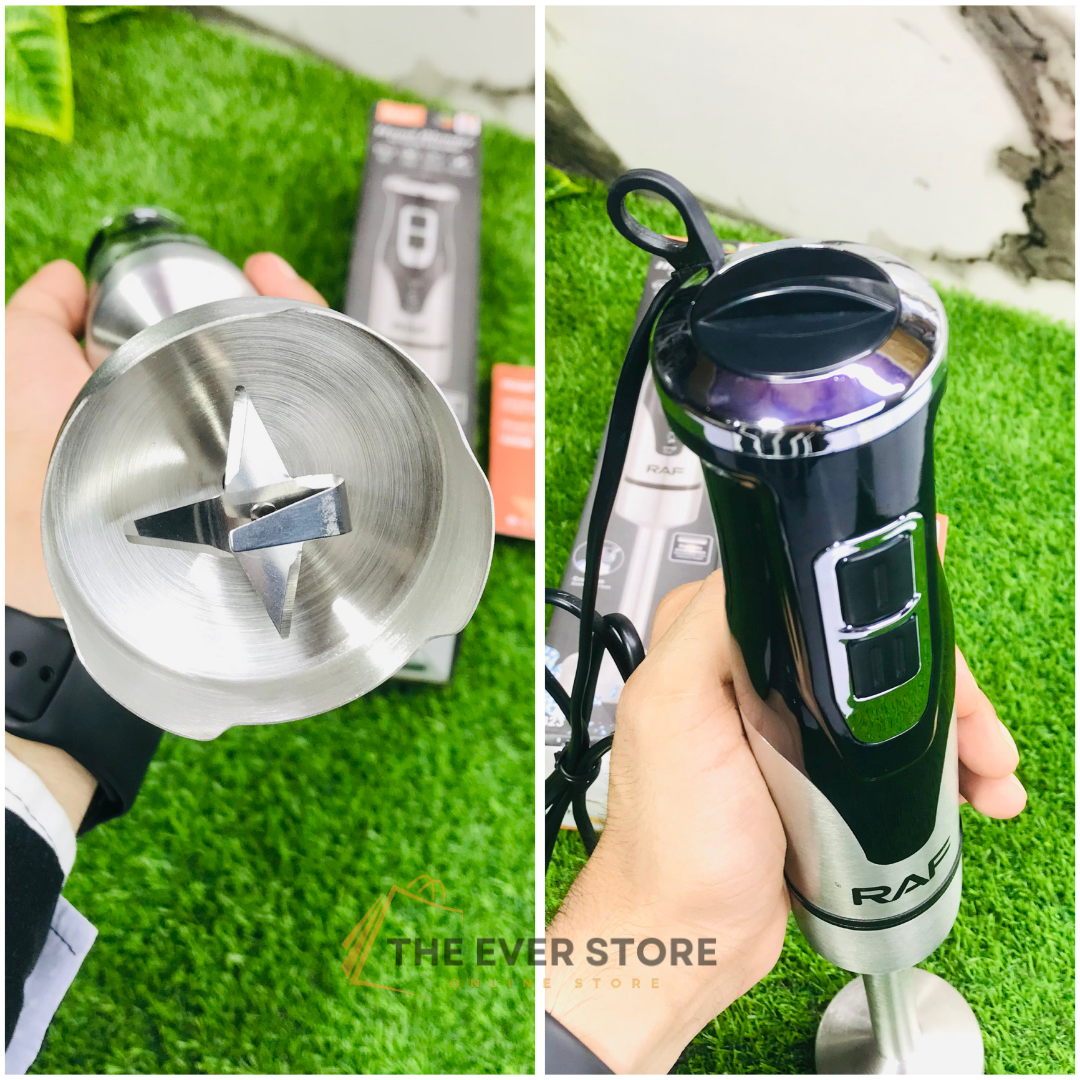 RAF Hand Blender | Electric Stick Blender | Steel Body