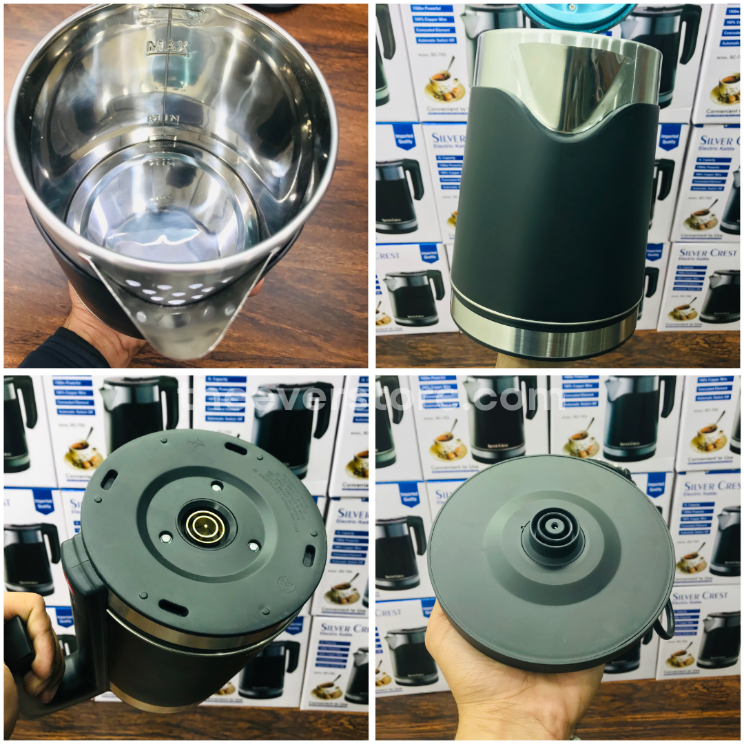 Imported Silver Crest 2L Electric Kettle | Hot Water Kettle | Premium Model