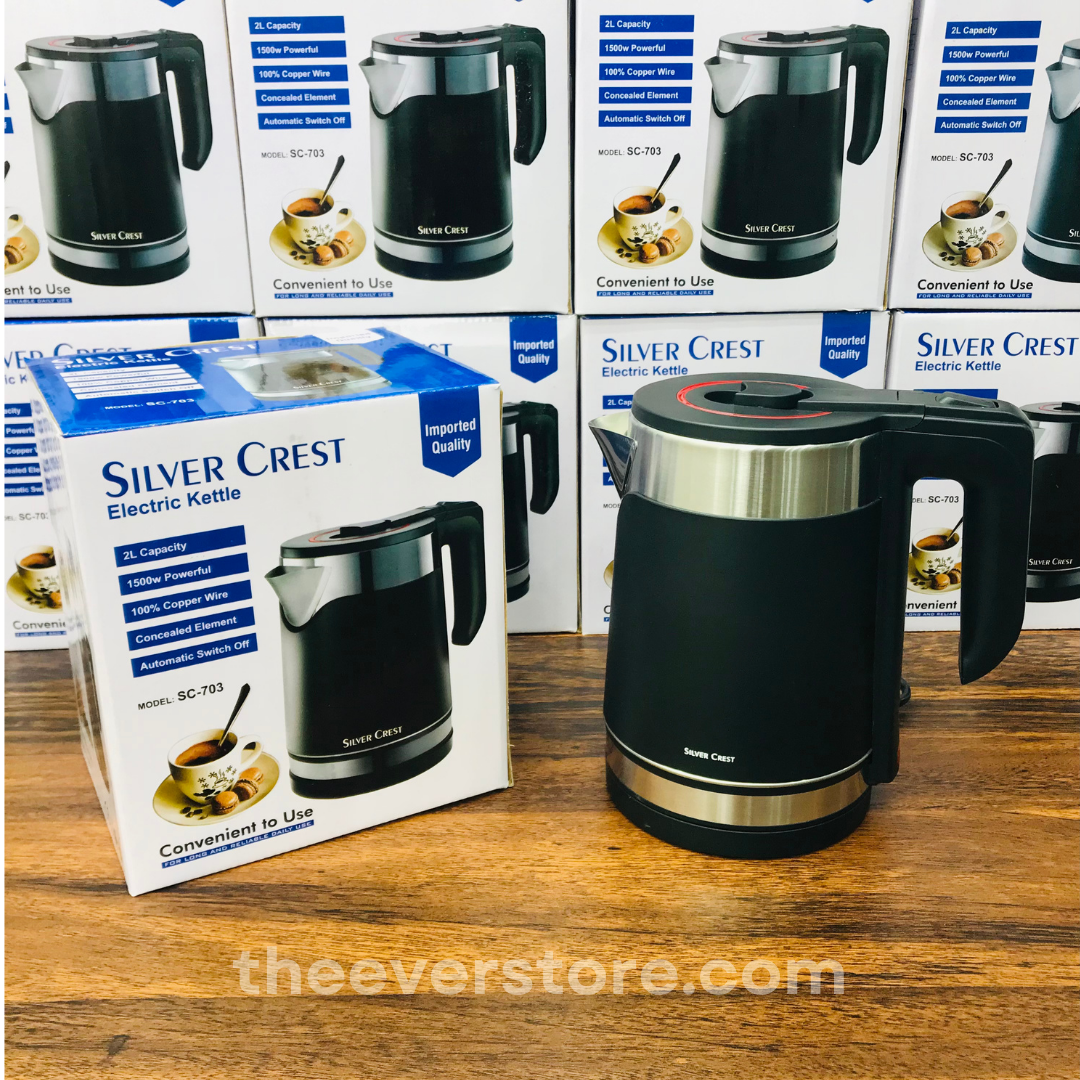 Imported Silver Crest 2L Electric Kettle | Hot Water Kettle | Premium Model