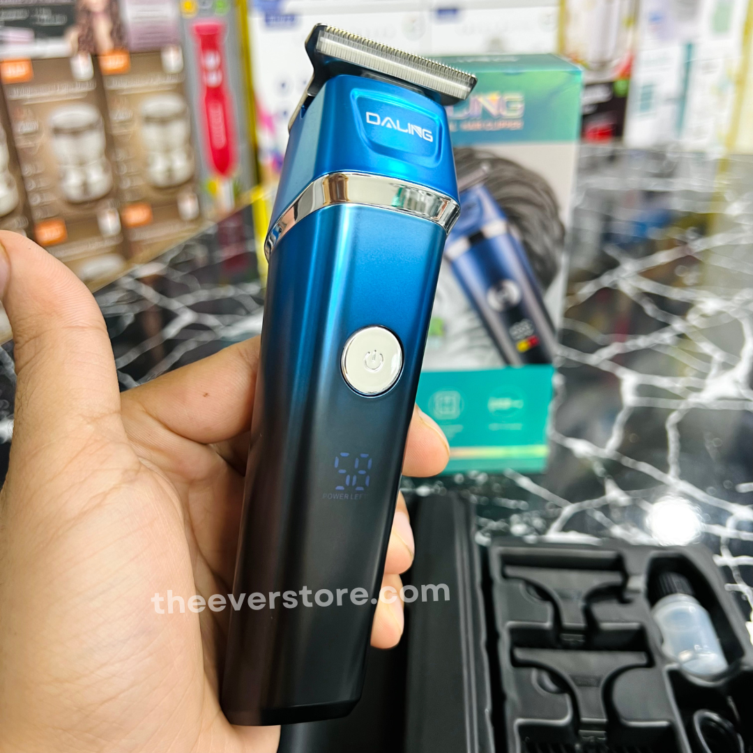 Daling Professional Hair Clipper With Digital LCD Display | Saloon Quality | Model DL-1699A