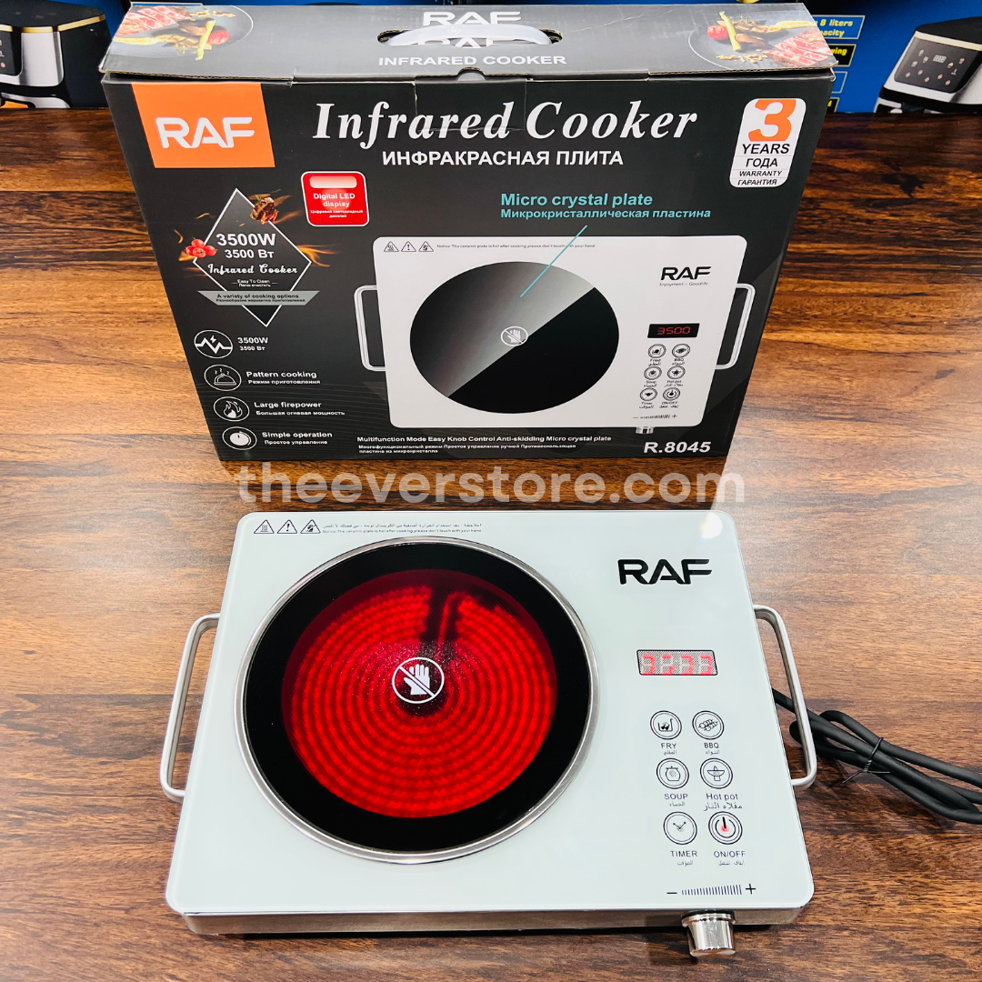 RAF Infrared Electric Ceramic Stove | Russia Lot | 1 Year Warranty - Original