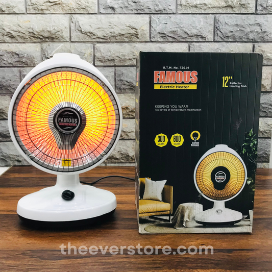Famous Sun Halogen Dish Heater 300/600 Watt