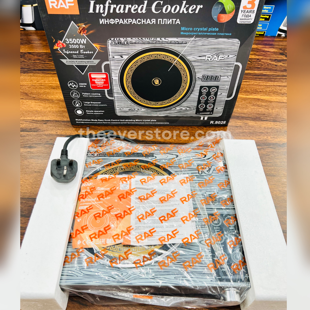 RAF Infrared Electric Ceramic Stove | Russia Lot | 1 Year Warranty - Original