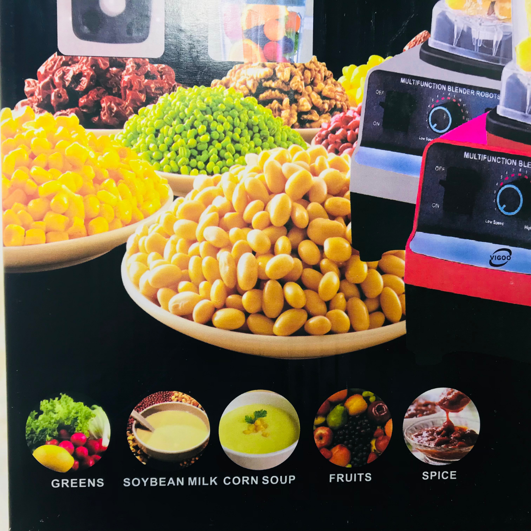2-in-1 VIGOO Heavy Duty Blender & Grinder | Made of German