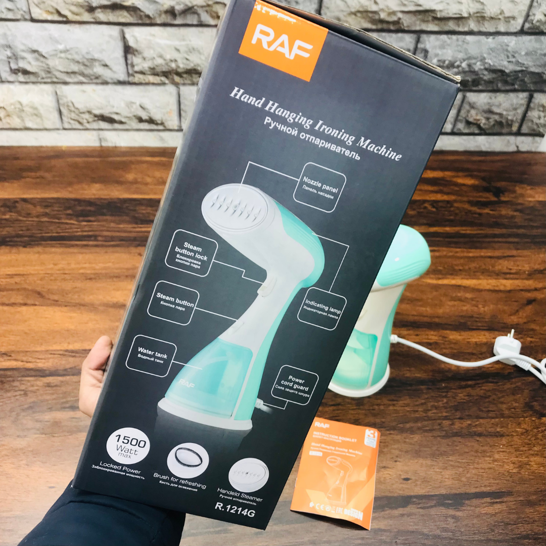 Imported RAF Garment Steamer | 2-in-1 Iron & Lint Remover