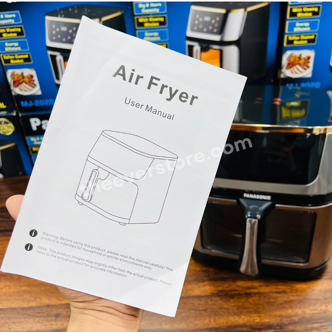 Panasonic Premium Air Fryer - 8 Liter Capacity - 12 Months Warranty