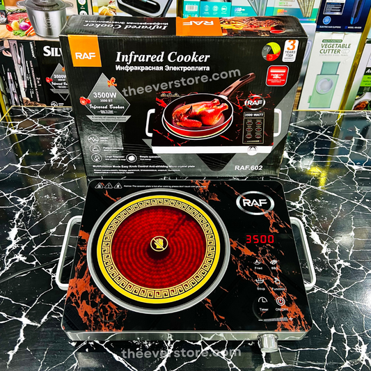 RAF Infrared Electric Ceramic Stove | Europe Lot | 1 Year Warranty - Original