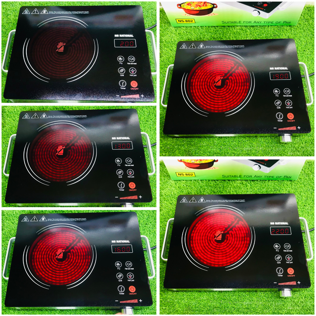 NS National Infrared Cooker | Infrared Ceramic Electric Stove | 2200W