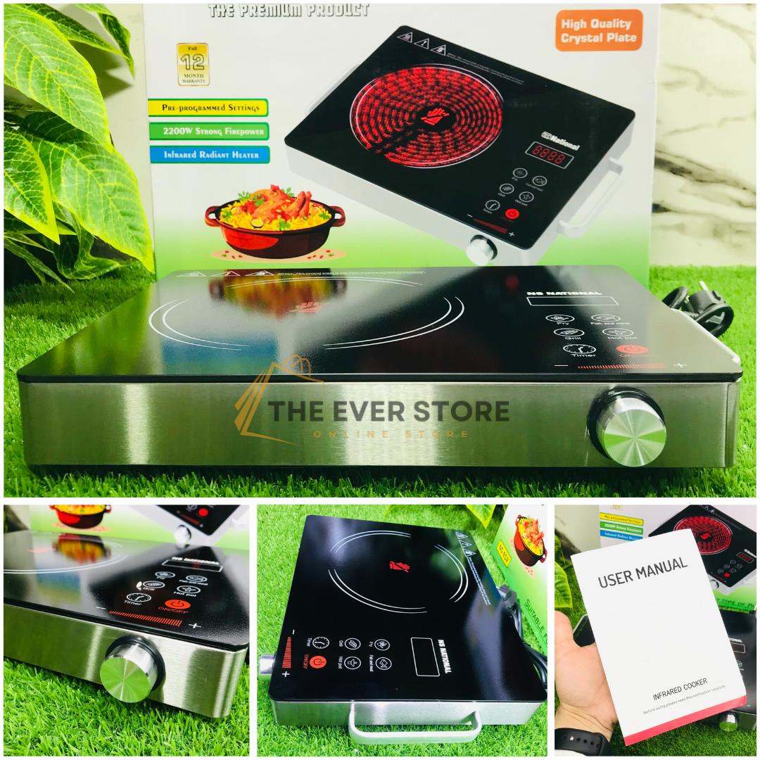 NS National Infrared Cooker | Infrared Ceramic Electric Stove | 2200W
