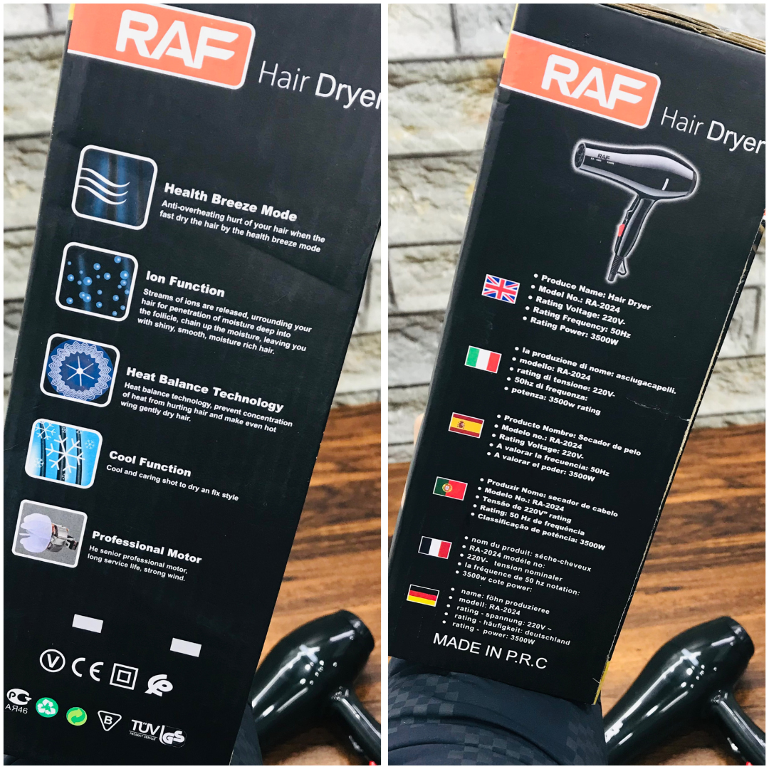 RAF Imported Hair Dryer | Model RE-4400