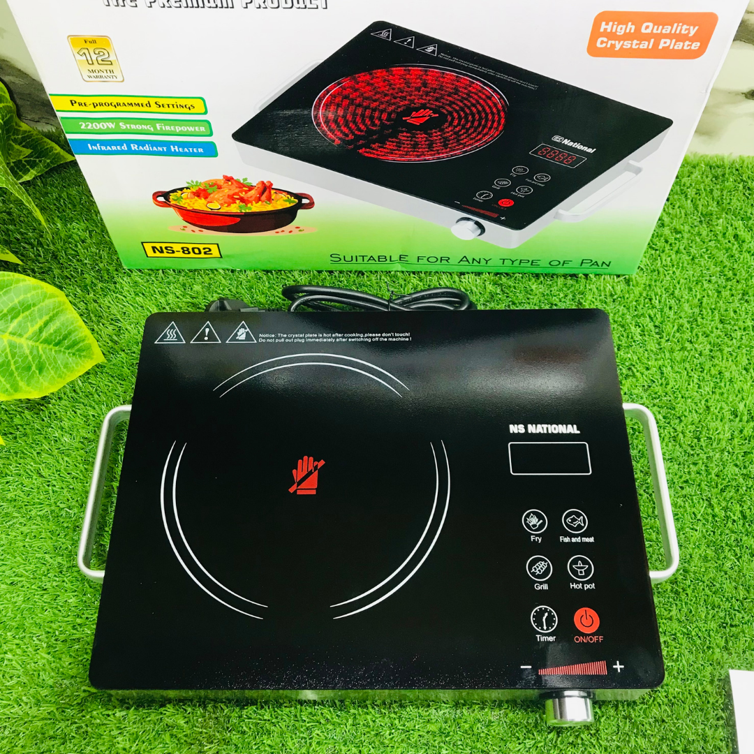 NS National Infrared Cooker | Infrared Ceramic Electric Stove | 2200W