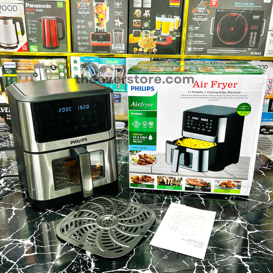 Imported Lot Philips Premium Air Fryer - 12.5 Liter Large Capacity - 12 Months Warranty