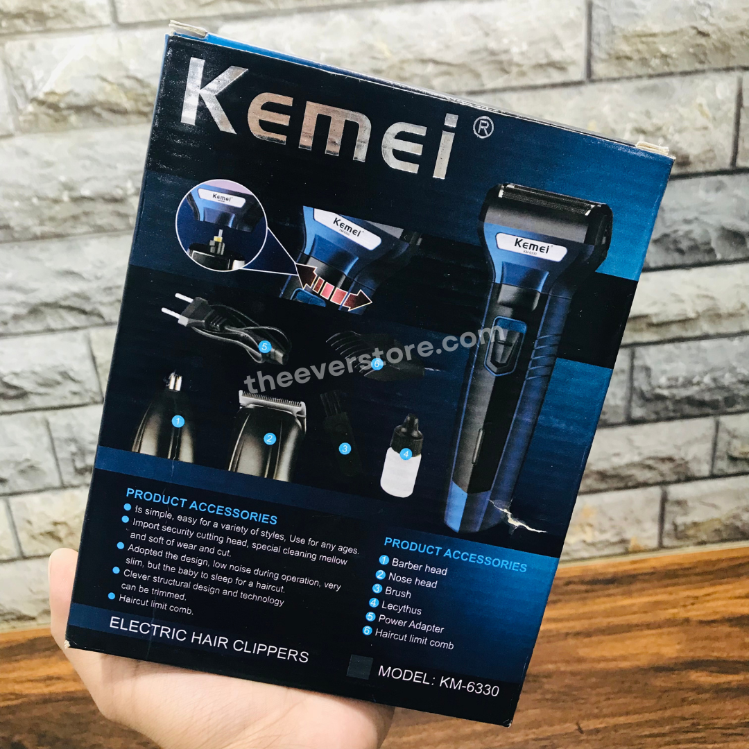 Kemei 3 in 1 Grooming Kit | Model KM-6330