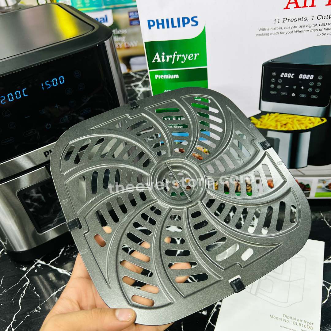 Imported Lot Philips Premium Air Fryer - 12.5 Liter Large Capacity - 12 Months Warranty