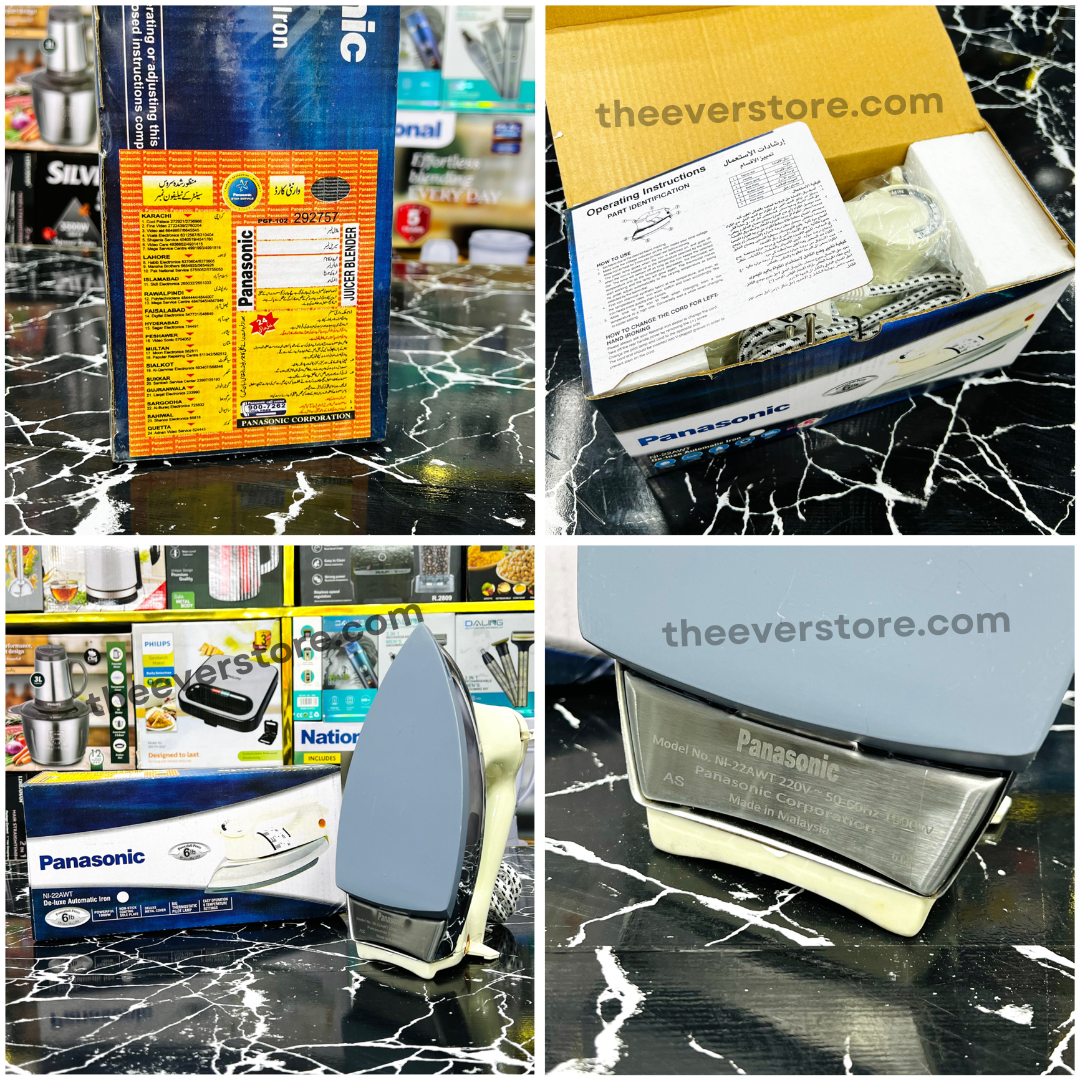 Panasonic Dry Iron NI-22AWT | Deluxe Automatic Iron