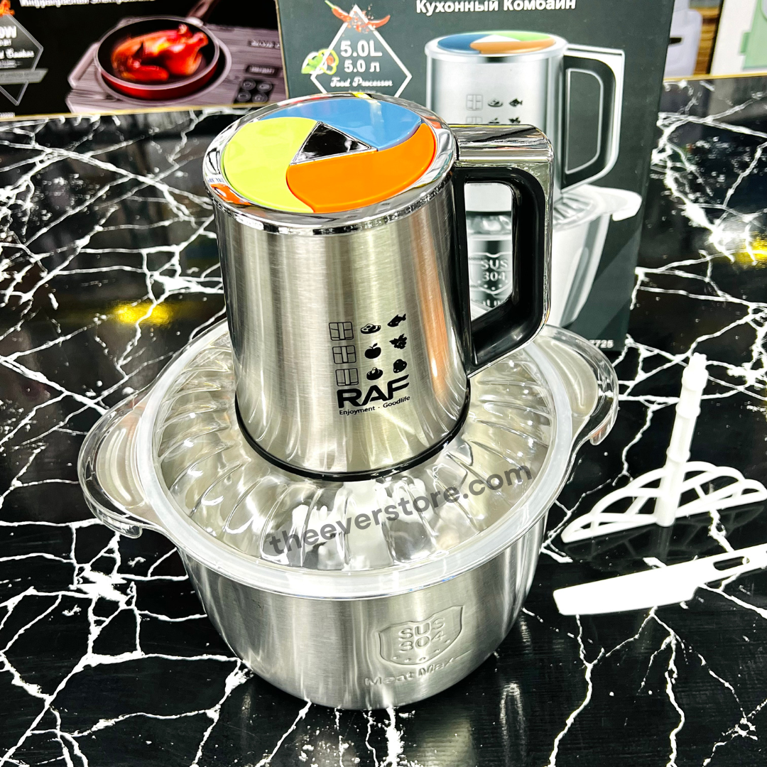 5 Liters Multifunctional RAF Food Chopper |  Meat Grinder | Russian Lot