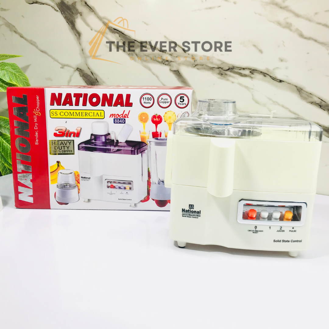National 3 In 1 Juicer Blender | National Juicer Blender, Dry Mill & Carrot Juicer