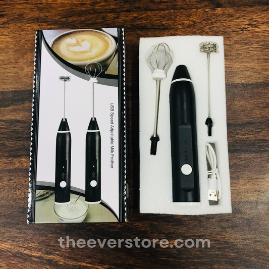 2 in 1 Imported  Rechargeable Coffee Beater & Milk Frother | Egg Beater