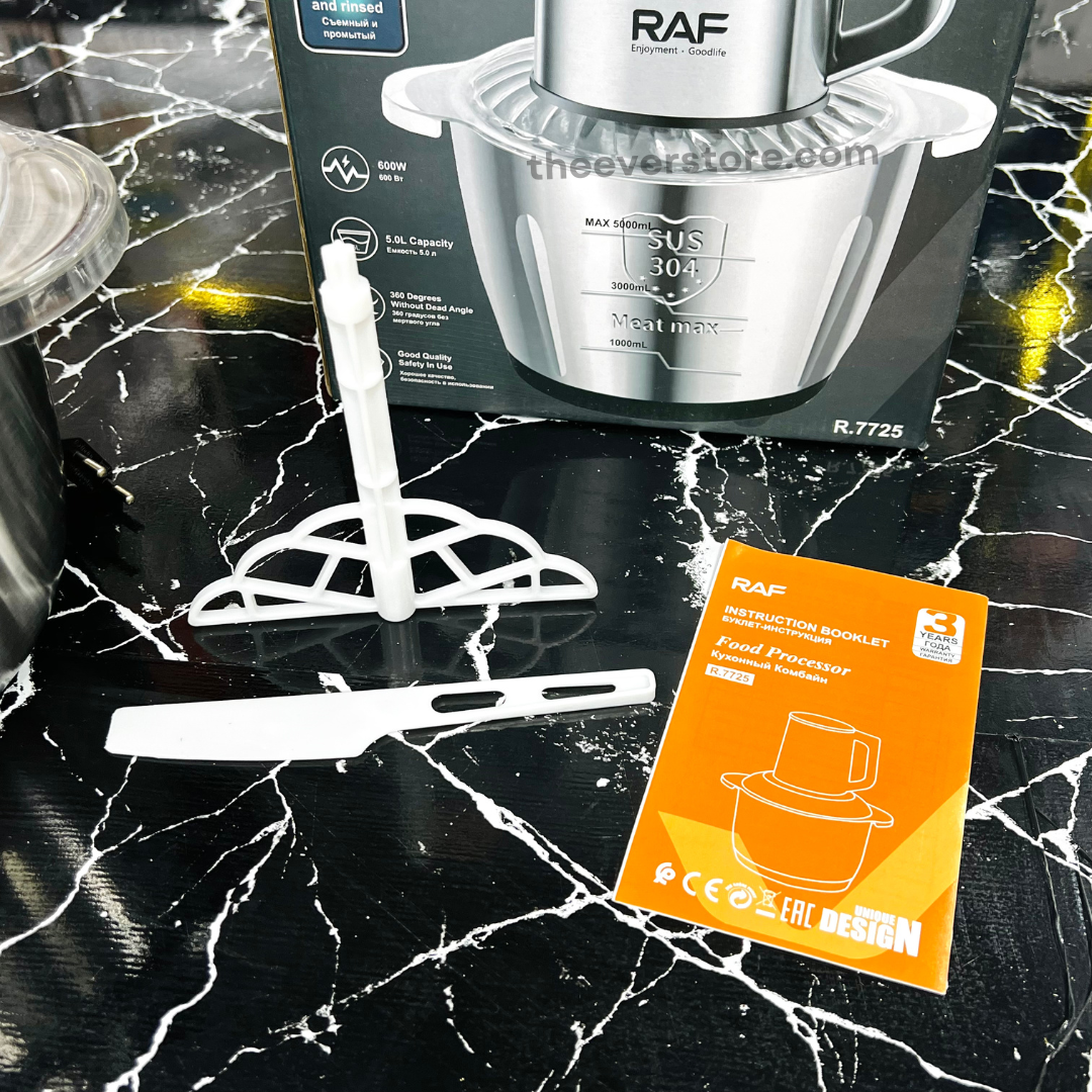 5 Liters Multifunctional RAF Food Chopper |  Meat Grinder | Russian Lot