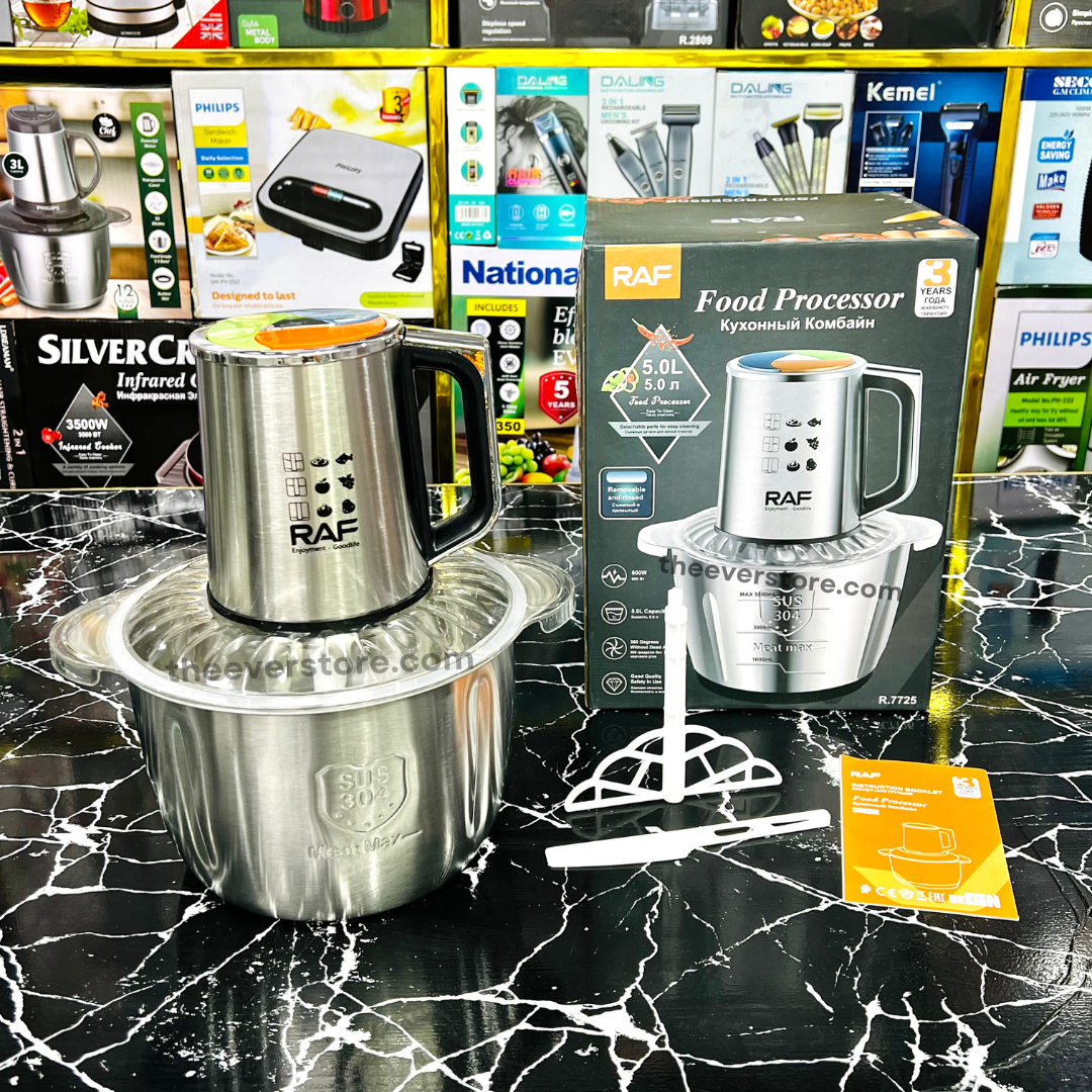 5 Liters Multifunctional RAF Food Chopper |  Meat Grinder | Russian Lot