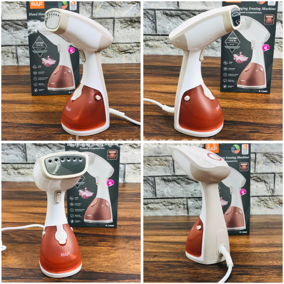 Imported RAF Garment Steamer | 2-in-1 Iron & Lint Remover
